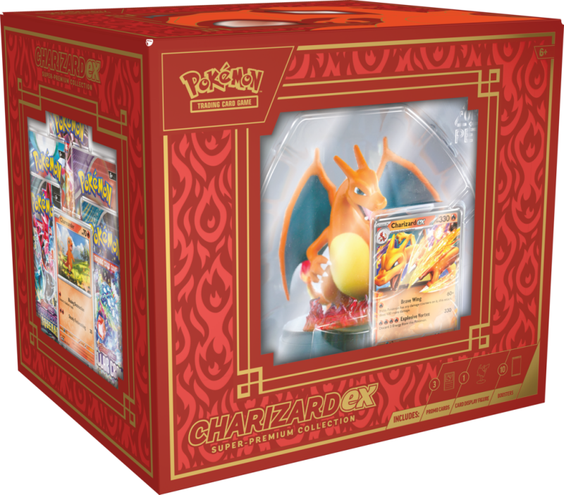 Pokémon TCG: Charizard Ex Super Premium Collection — Op voorraad - Mijn winkel