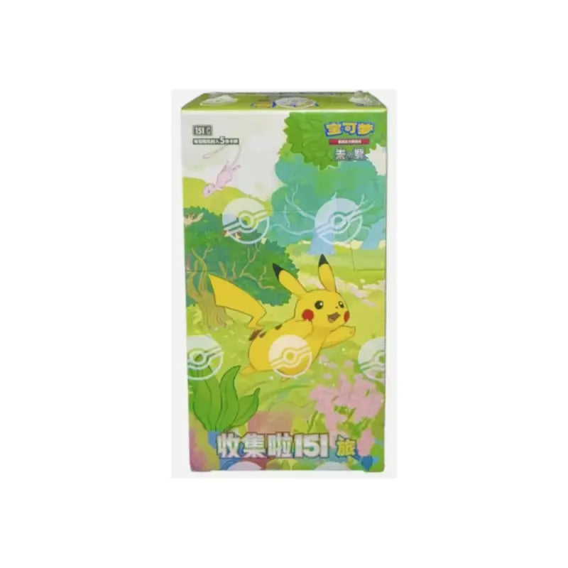 Pokemon Collect 151 Simplified Chinese Slim Booster Box - Mijn winkel
