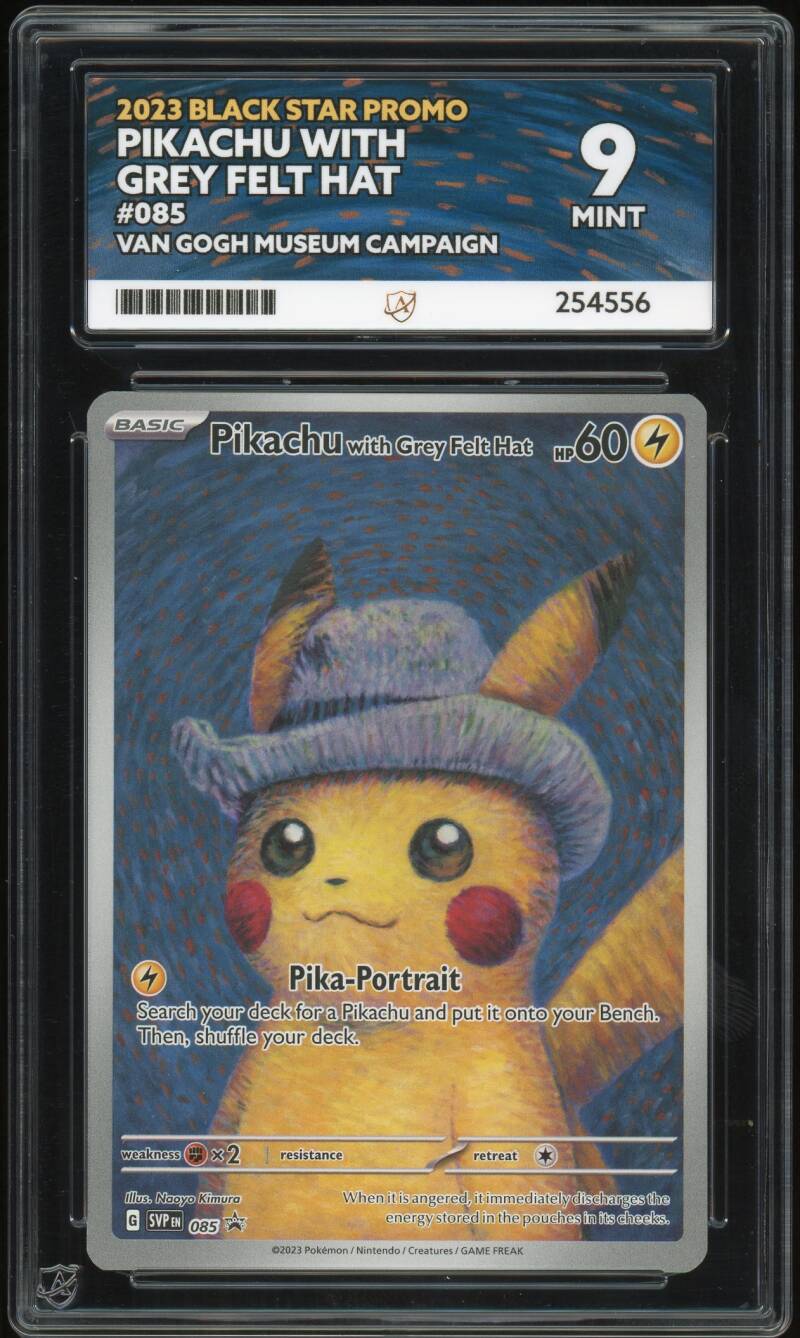 ACE 9 - English - Pikachu with Grey Felt Hat #85 — Op voorraad / Engels / ACE - Mijn winkel