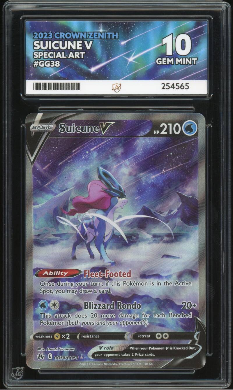 ACE 10 - English - Suicune V #GG38 — Op voorraad / Engels / ACE - Mijn winkel