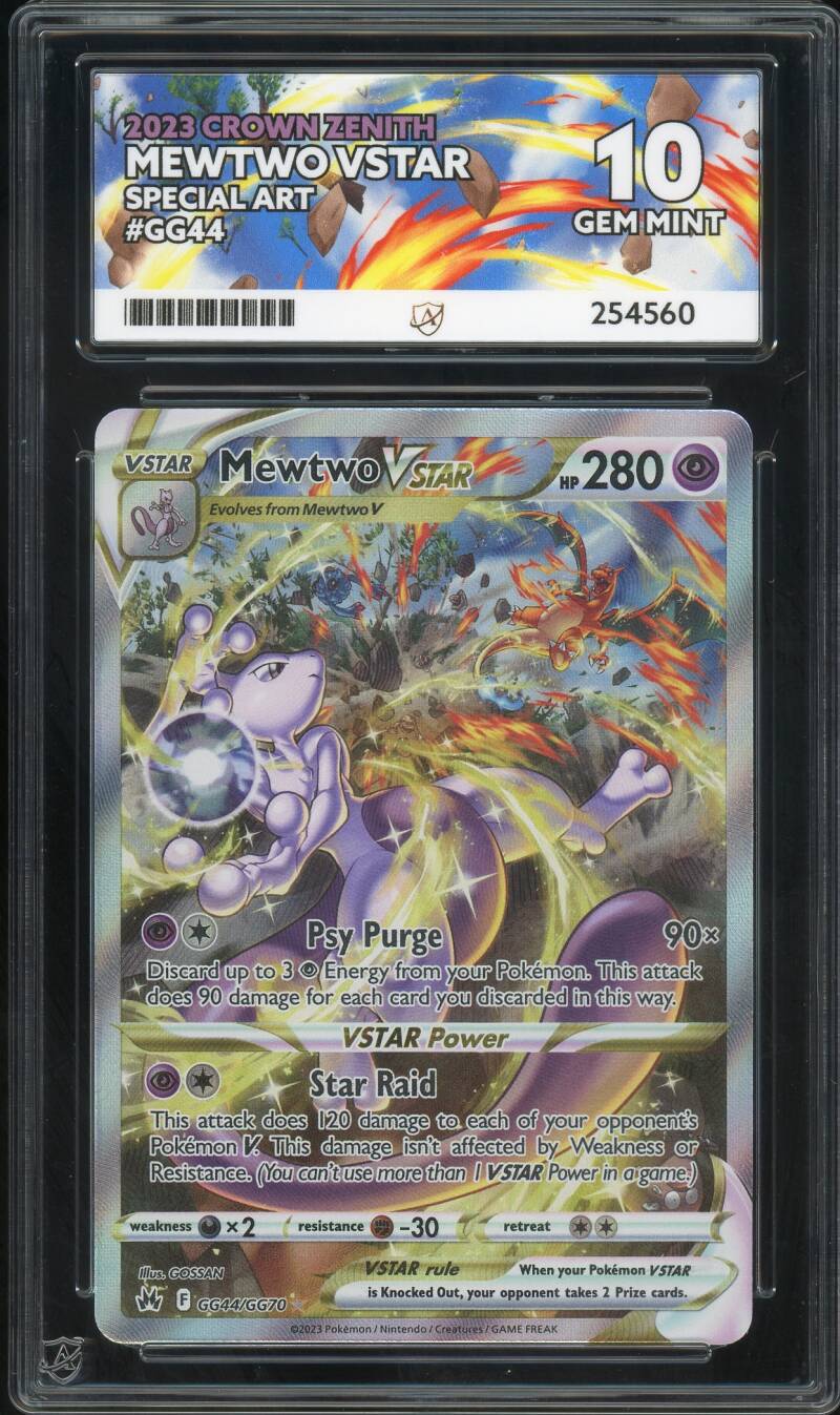 ACE 10 - English - Mewtwo VSTAR #GG44 — Op voorraad / Engels / ACE - Mijn winkel