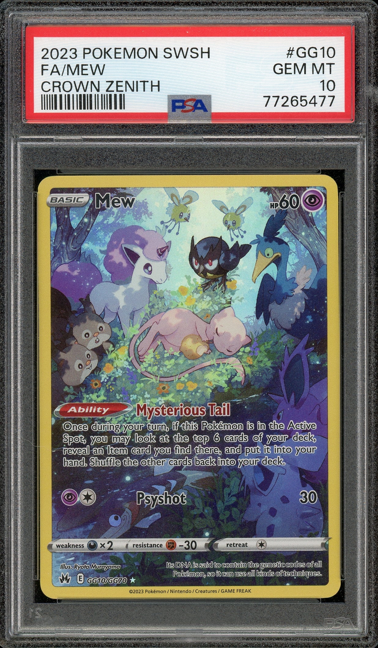 PSA 10 - English - Mew #GG10 — Op voorraad / Engels / PSA - Mijn winkel