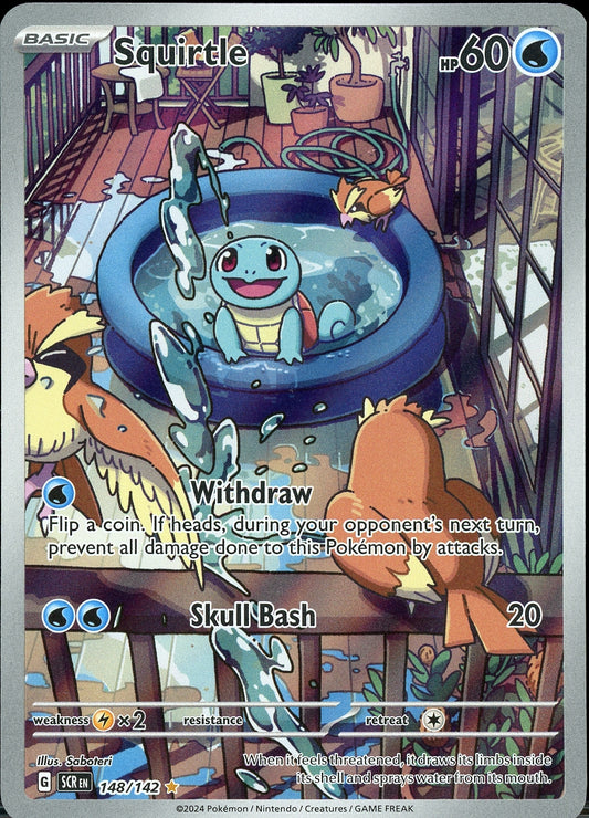 Squirtle #148 Pokemon Stellar Crown