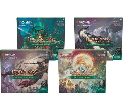 Magic: the Gathering - Lord of the Rings: Tales of Middle-earth Scene Box (set van 4 incl. 12 set boosters) - Mijn winkel
