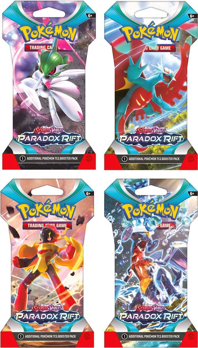 Pokemon Paradox Rift Sleeved Booster Pack (1pc) - Mijn winkel