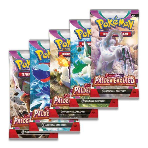 Pokemon Paldea Evolved Booster Pack (1pc) - Mijn winkel
