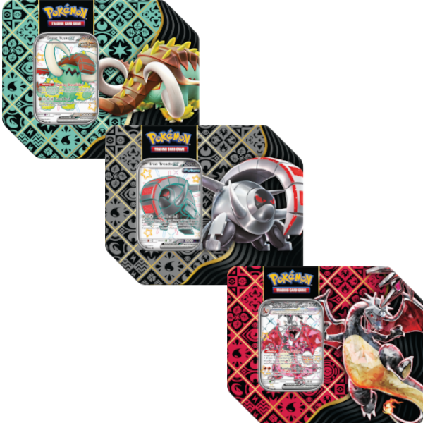 Pokémon Scarlet & Violet Paldean Fates BIG EX Tin Artset - Mijn winkel