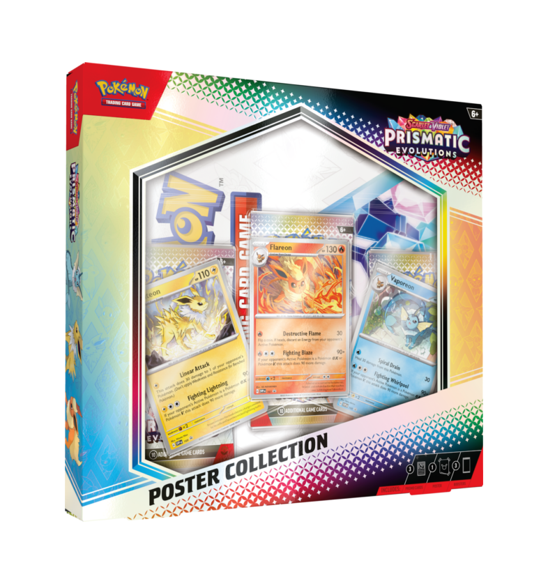 Pokemon Prismatic Evolutions Poster Collection - Mijn winkel