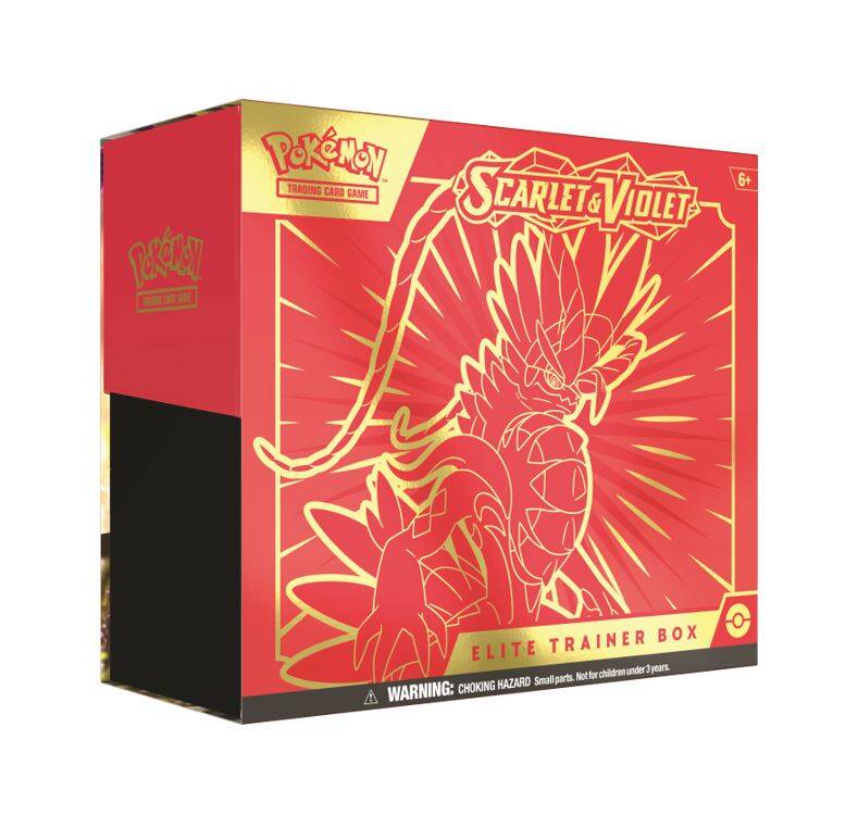 Pokemon Scarlet & Violet Elite Trainer Box – Koraidon - Mijn winkel