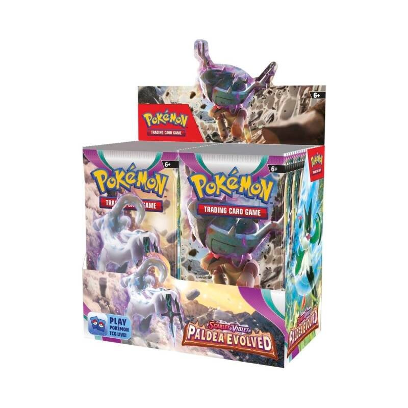 Pokemon Scarlet & Violet Paldea Evolved Booster Box - Mijn winkel