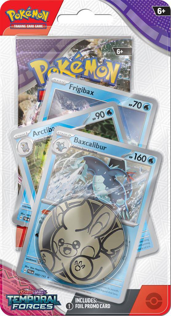 Pokémon Scarlet & Violet Temporal Forces Premium Checklane Blister Frigibax - Mijn winkel