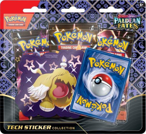 Pokémon Scarlet & Violet Paldean Fates Tech Sticker Collection Greavard - Mijn winkel