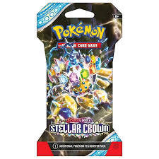Pokemon Stellar Crown Sleeved Booster Pack — Op voorraad - Mijn winkel