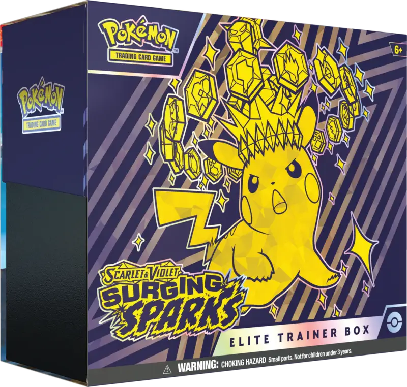 Surging Sparks Elite Trainer Box — Op voorraad - Mijn winkel