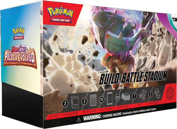 Pokémon Scarlet & Violet Paldea Evolved Build & Battle Stadium - Mijn winkel