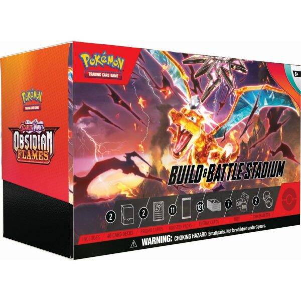 Pokémon Scarlet & Violet Obsidian Flames Build & Battle Stadium - Mijn winkel
