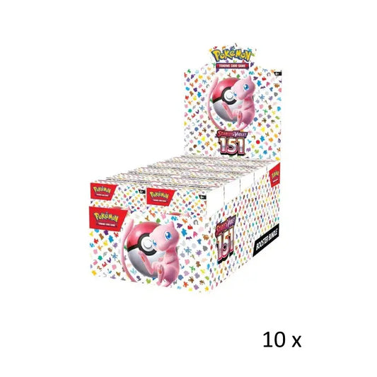 151 booster bundle display (SEALED) + acrylic