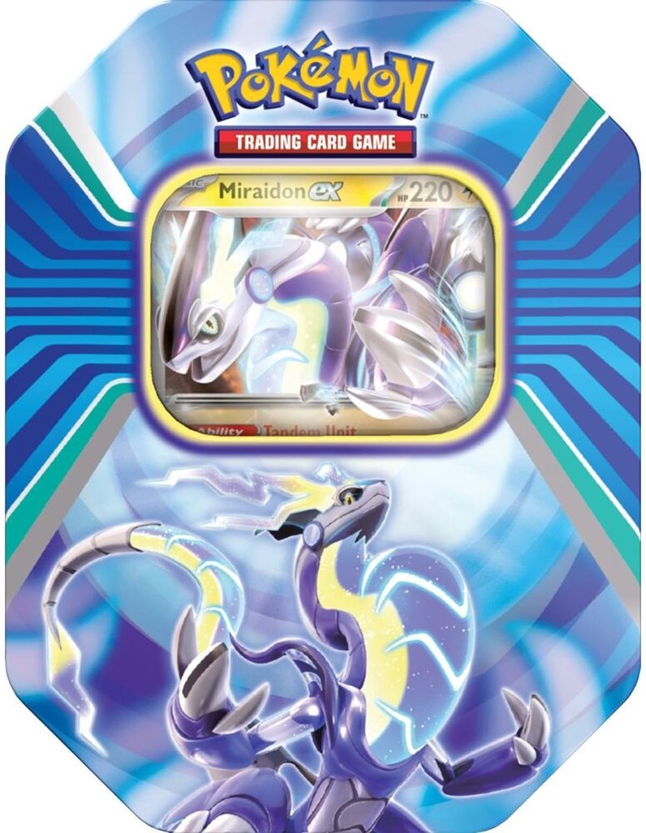 Pokémon - Scarlet & Violet Paldea Evolved Summer Tin Miraidon of Koraidon EX