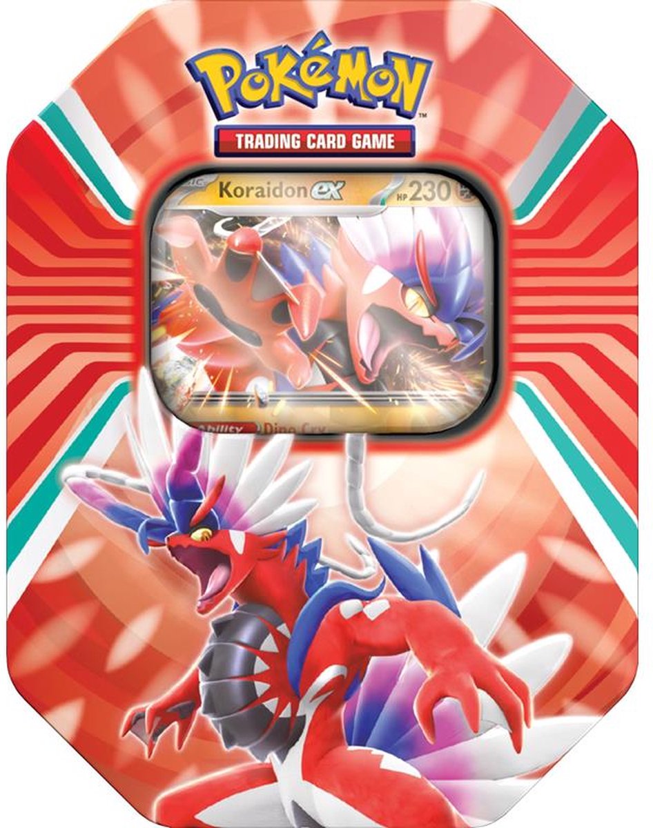 Pokémon - Scarlet & Violet Paldea Evolved Summer Tin Miraidon of Koraidon EX