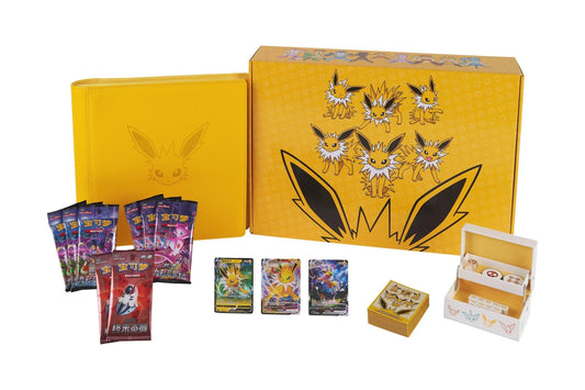 Pokémon VMAX Advanced Gift Box – Flareon, Jolteon & Vaporeon (Chinese) - Mijn winkel