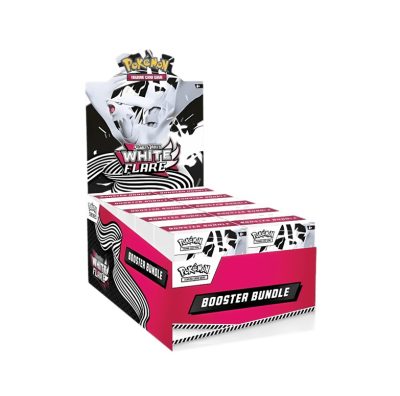 Black Bolt Booster Bundle Display + White Flare Booster Bundle Display (SEALED) + Acrylic