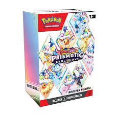 Prismatic Evolutions Booster Bundle Display (sealed) + Acrylic