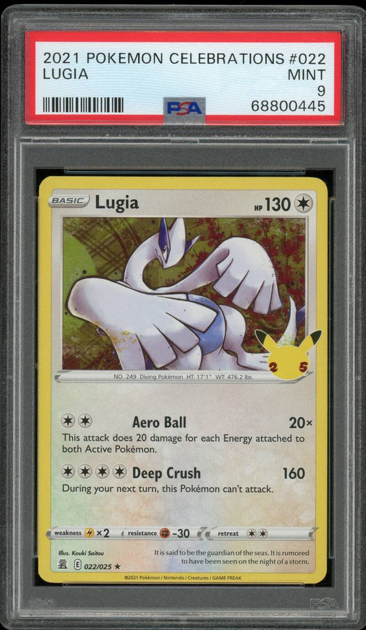 PSA 9 - English - Lugia #22 — Op voorraad / Engels / PSA - Mijn winkel