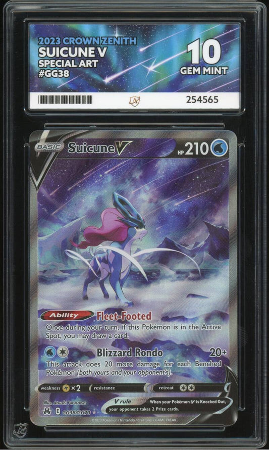 ACE 10 - English - Suicune V #GG38 — Op voorraad / Engels / ACE - Mijn winkel