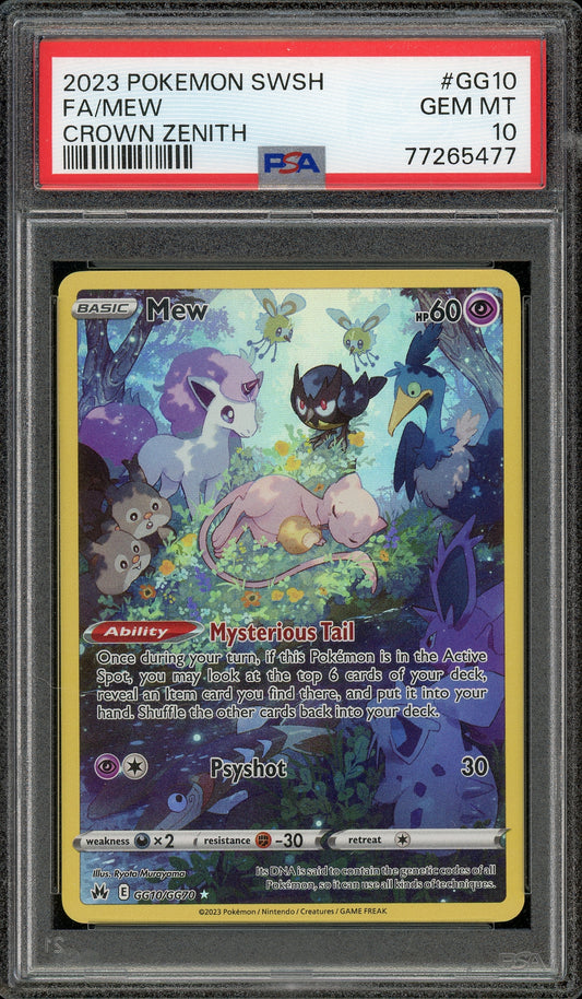PSA 10 - English - Mew #GG10 — Op voorraad / Engels / PSA - Mijn winkel