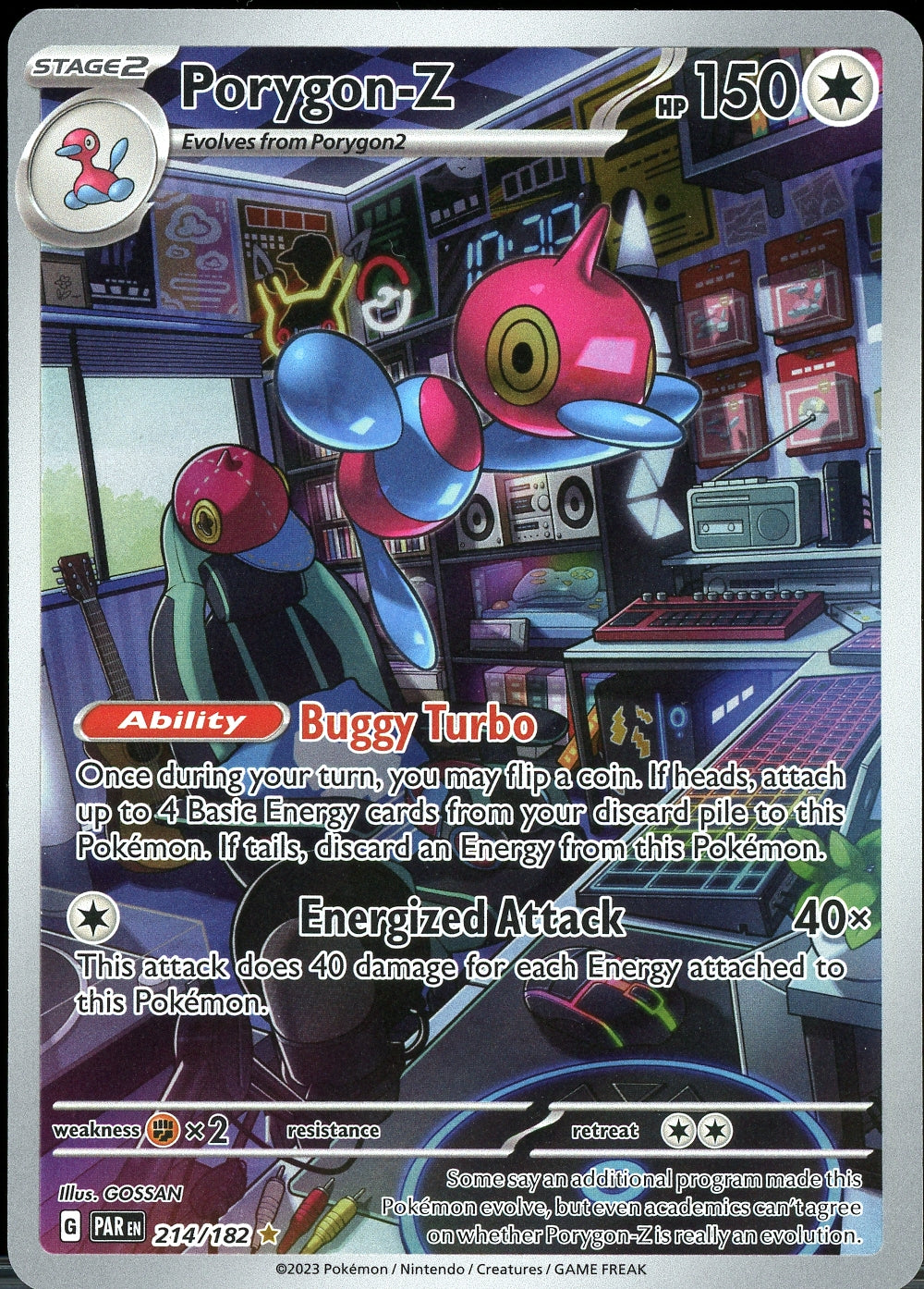 Porygon-Z #214 Pokemon Paradox Rift