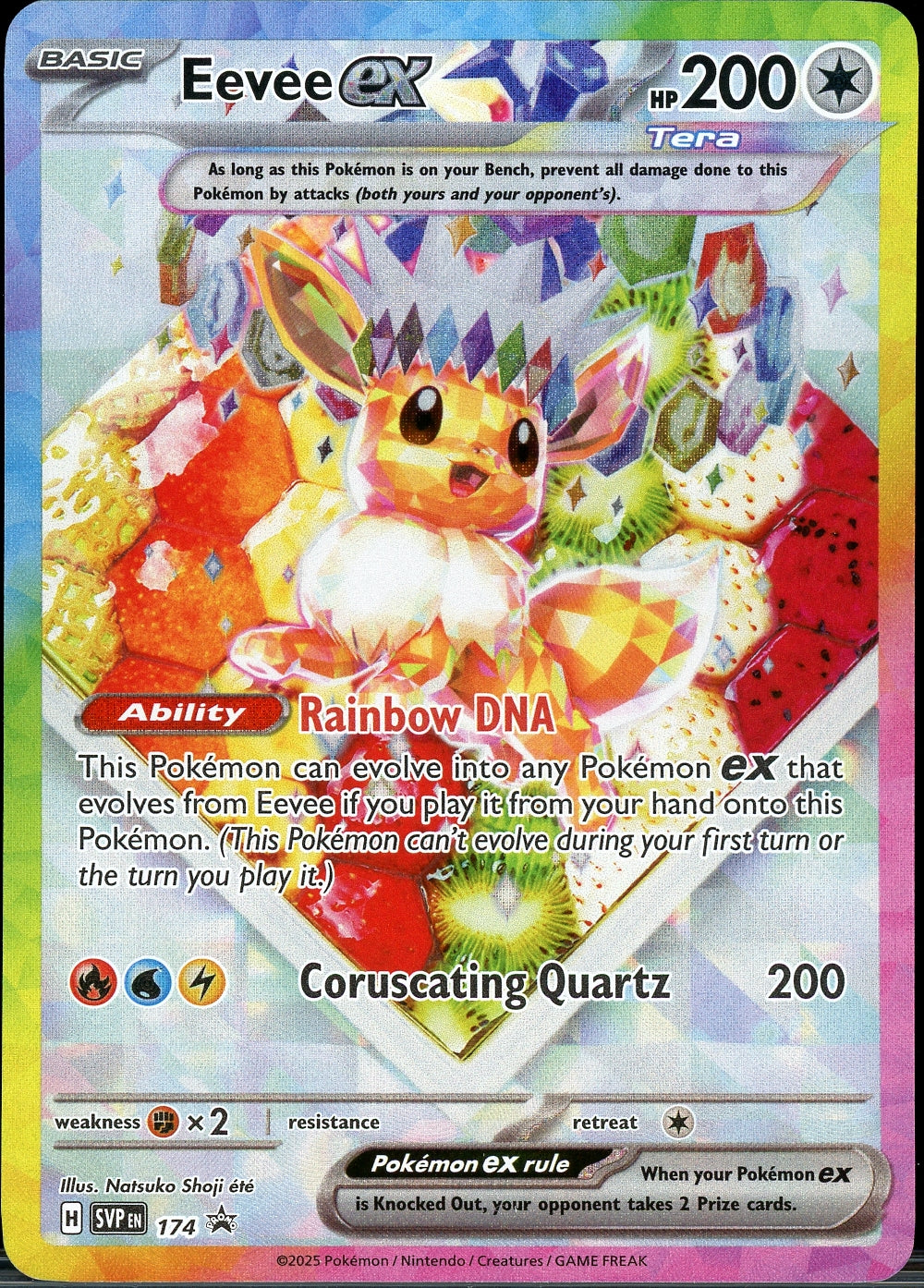 Eevee Ex #174 Pokemon Promo