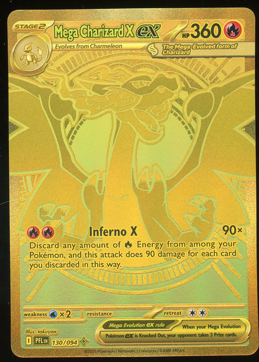 Mega Charizard X ex PFL 130/094