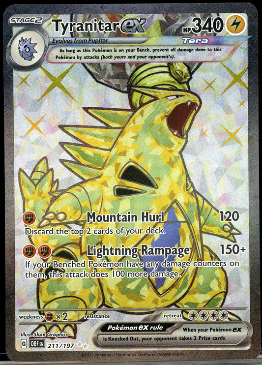 Tyranitar ex OBF 211
