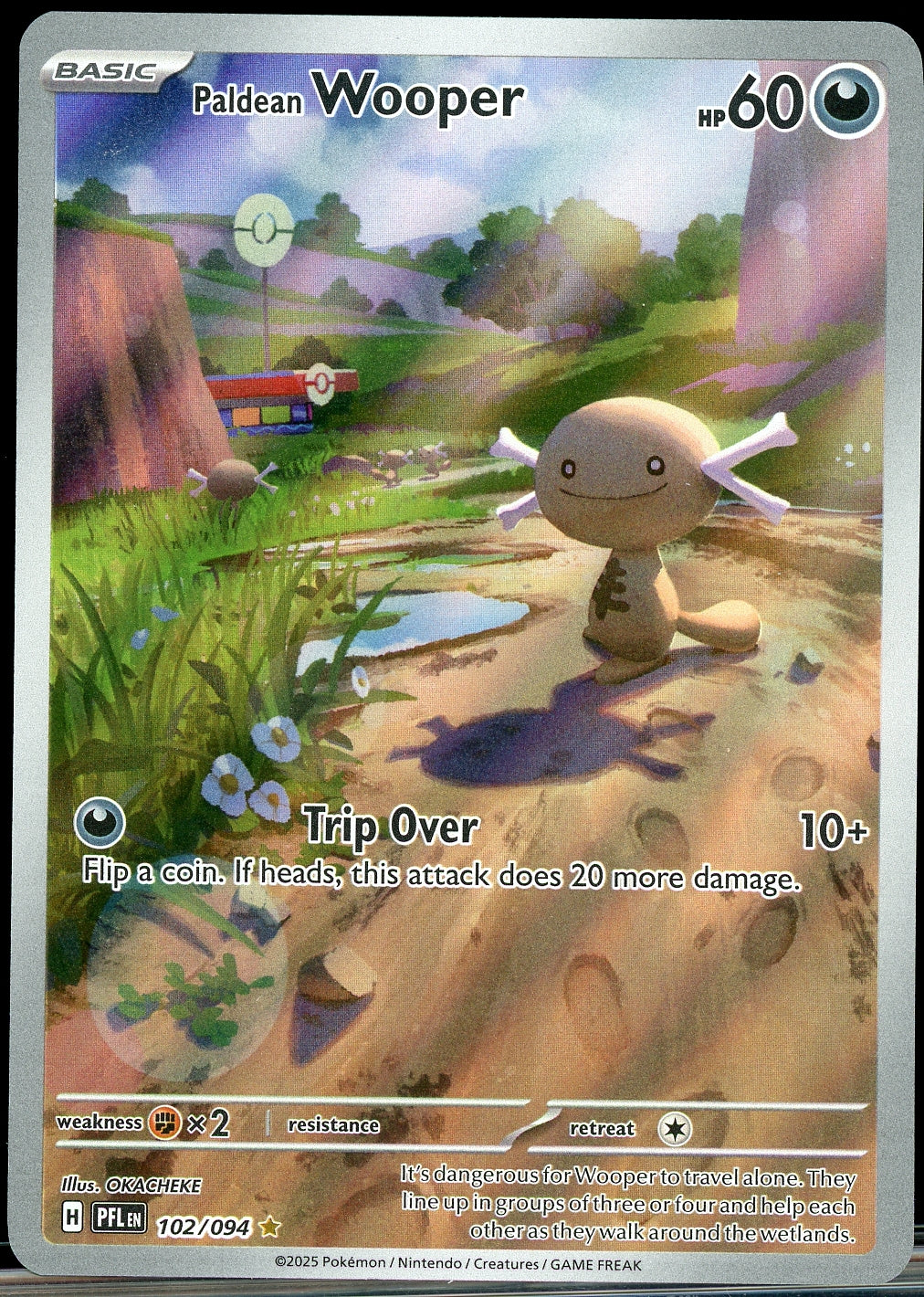 Paldean Wooper PFL 102/094