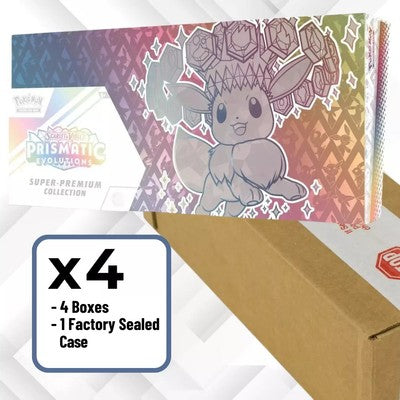 SEALED CASE - Pokemon Prismatic Evolutions Super Premium Collection