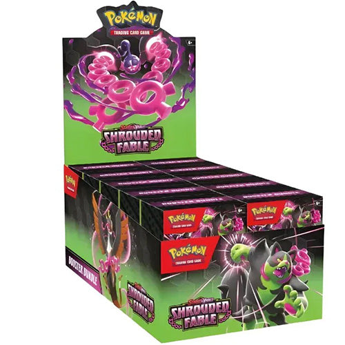 Pokémon Scarlet & Violet Shrouded Fable Booster Bundle Display (Sealed) + Acrylic