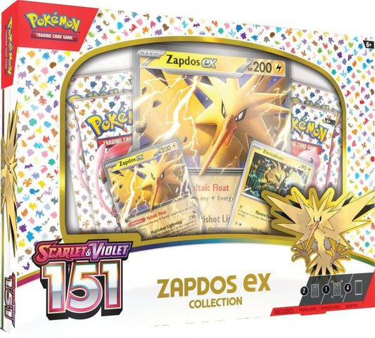 Pokémon Scarlet & Violet 151 Zapdos EX Collection - Mijn winkel